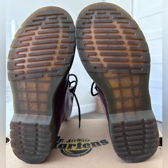 COPY - LIKE NEW ORIGINAL 2009 1460 CHERRY RED SMOOTH DR. MARTENS!!!➕🍒 Size: 6 - Picture 10 of 16